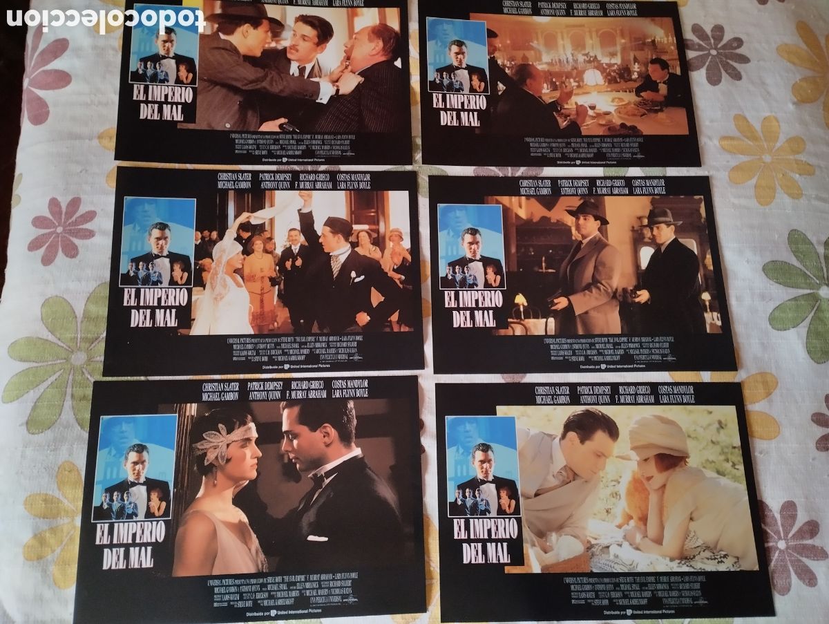 Cine: 12 FOTOCROMOS - EL IMPERIO DEL MAL - SET COMPLETO