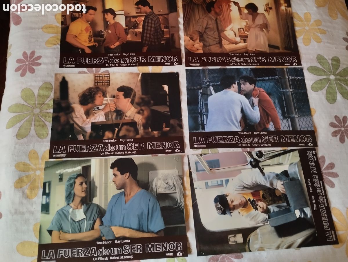 Cine: 12 FOTOCROMOS - LA FUERZA DE UN SER MENOR - SET COMPLETO