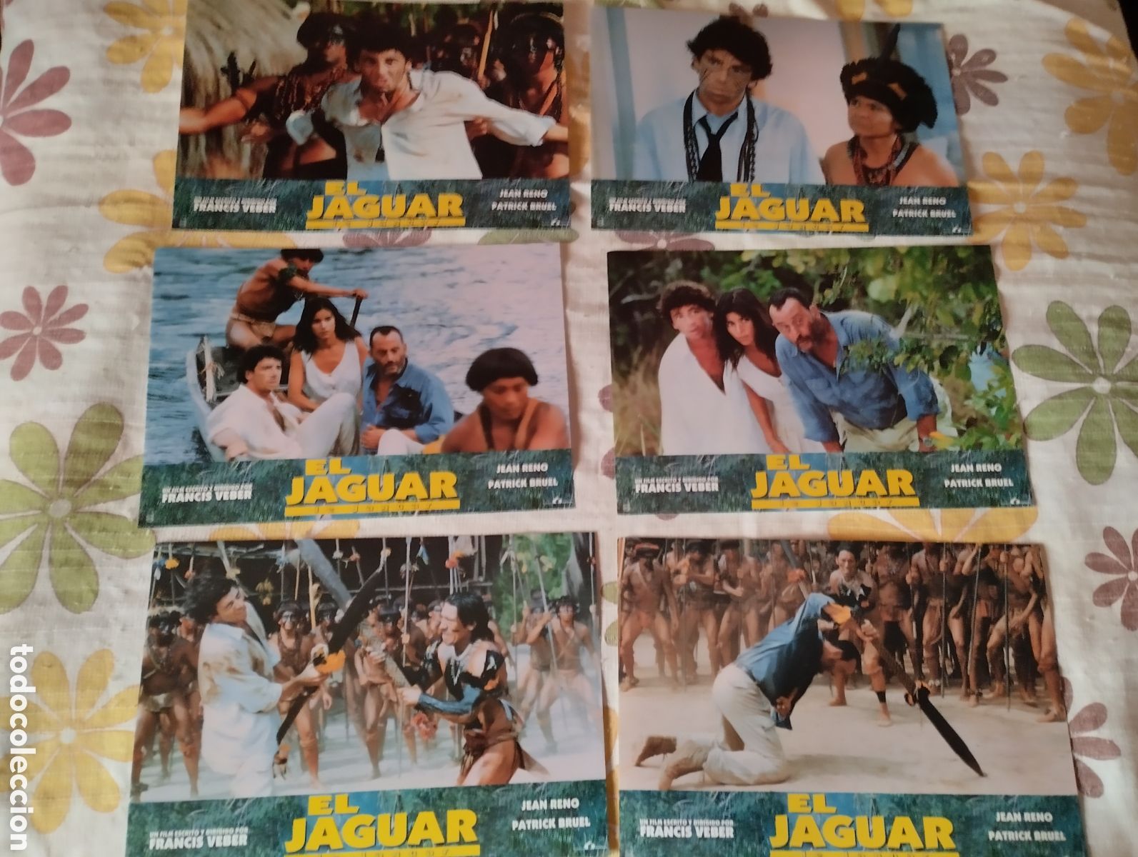 Cine: 12 FOTOCROMOS - EL JAGUAR - SET COMPLETO