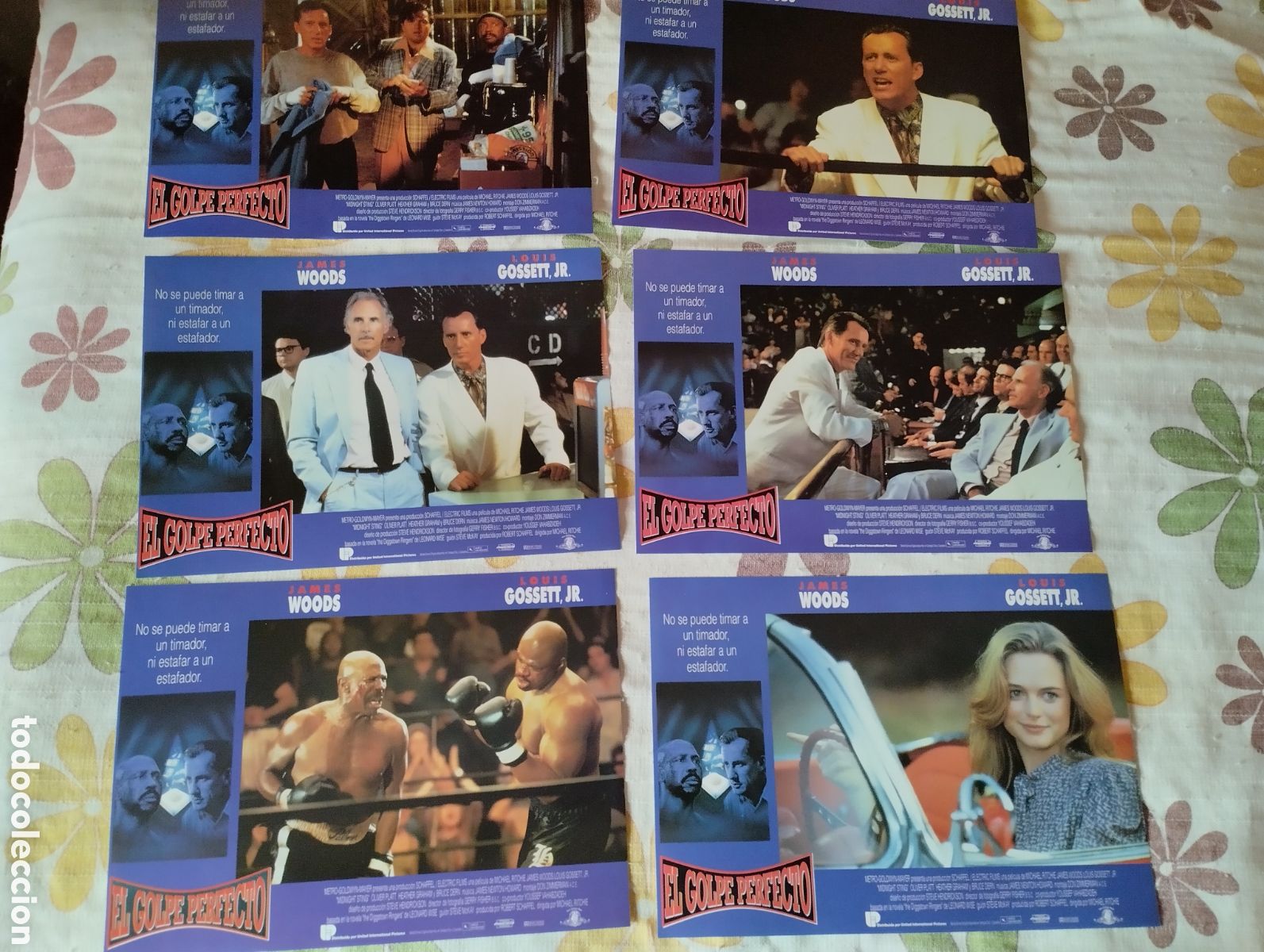 Cine: 12 FOTOCROMOS - EL GOLPE PERFECTO - SET COMPLETO