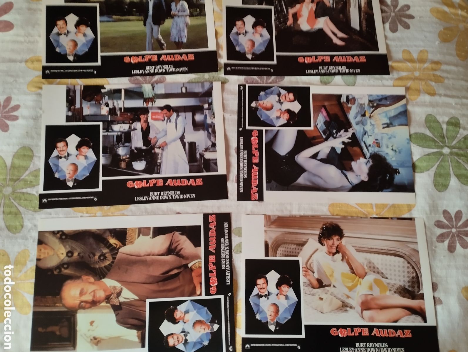 Cine: 12 FOTOCROMOS - GOLPE AUDAZ - SET COMPLETO