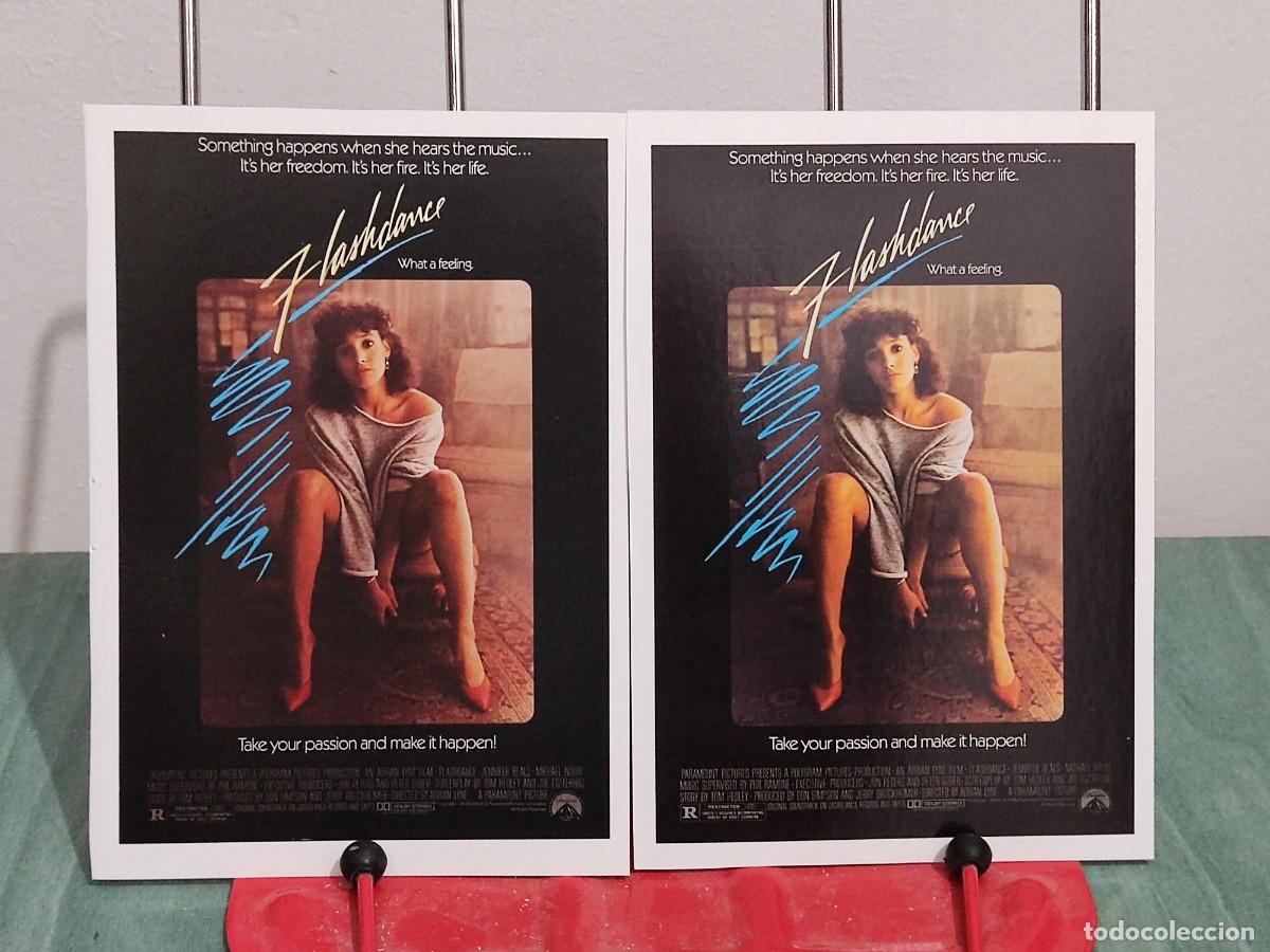 Cinema: Flashdance . 2 Fichas revista Accion cine