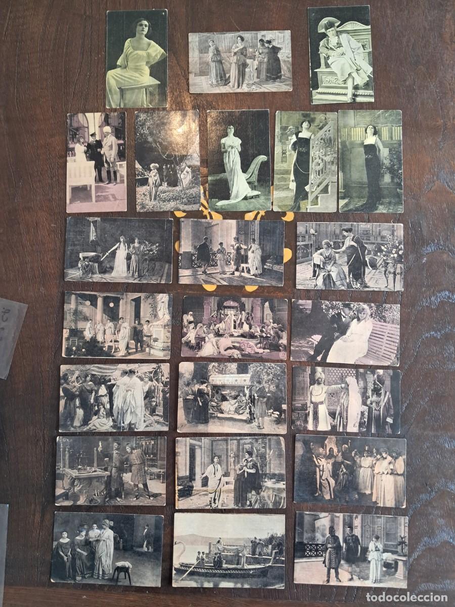 Cine: Postales antiguas de escenas de cine,