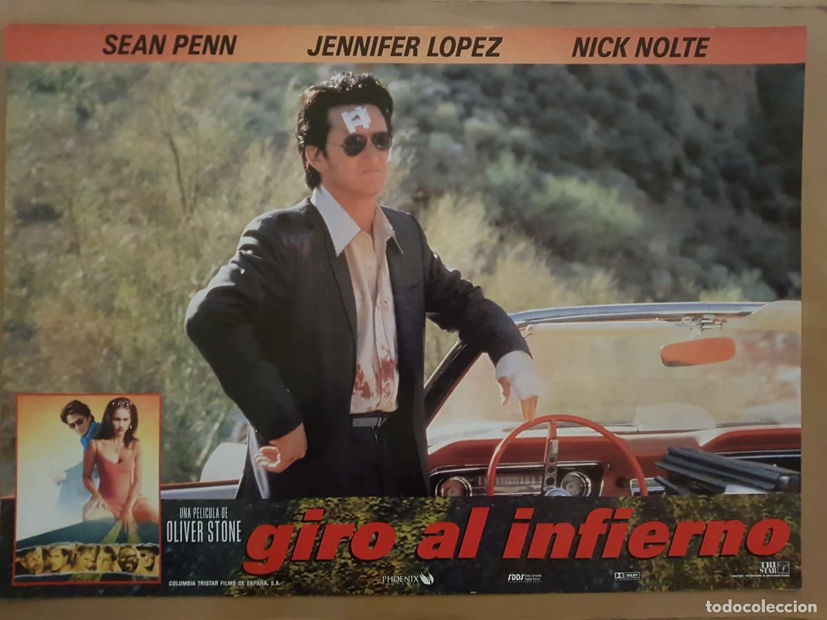 Cine: 1 FOTOCROMO GRANDE - GIRO AL INFIERNA 64CMX45CM - M&Iacute;NIMA COMPRA 5&euro;