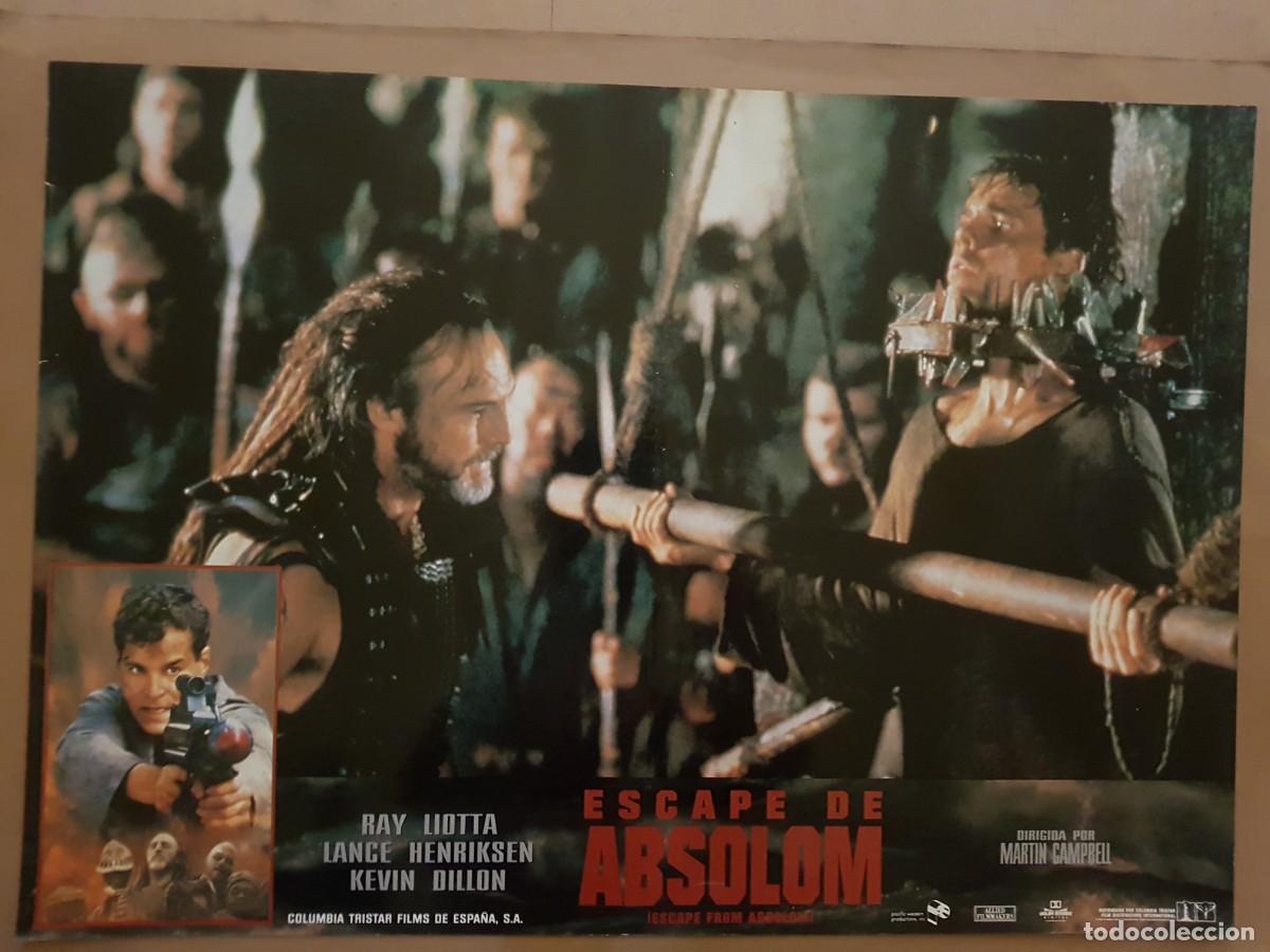 Cine: 1 FOTOCROMO GRANDE - ESCAPE DE ABSOLOM 64CMX45CM M&Iacute;NIMA COMPRA 5&euro;