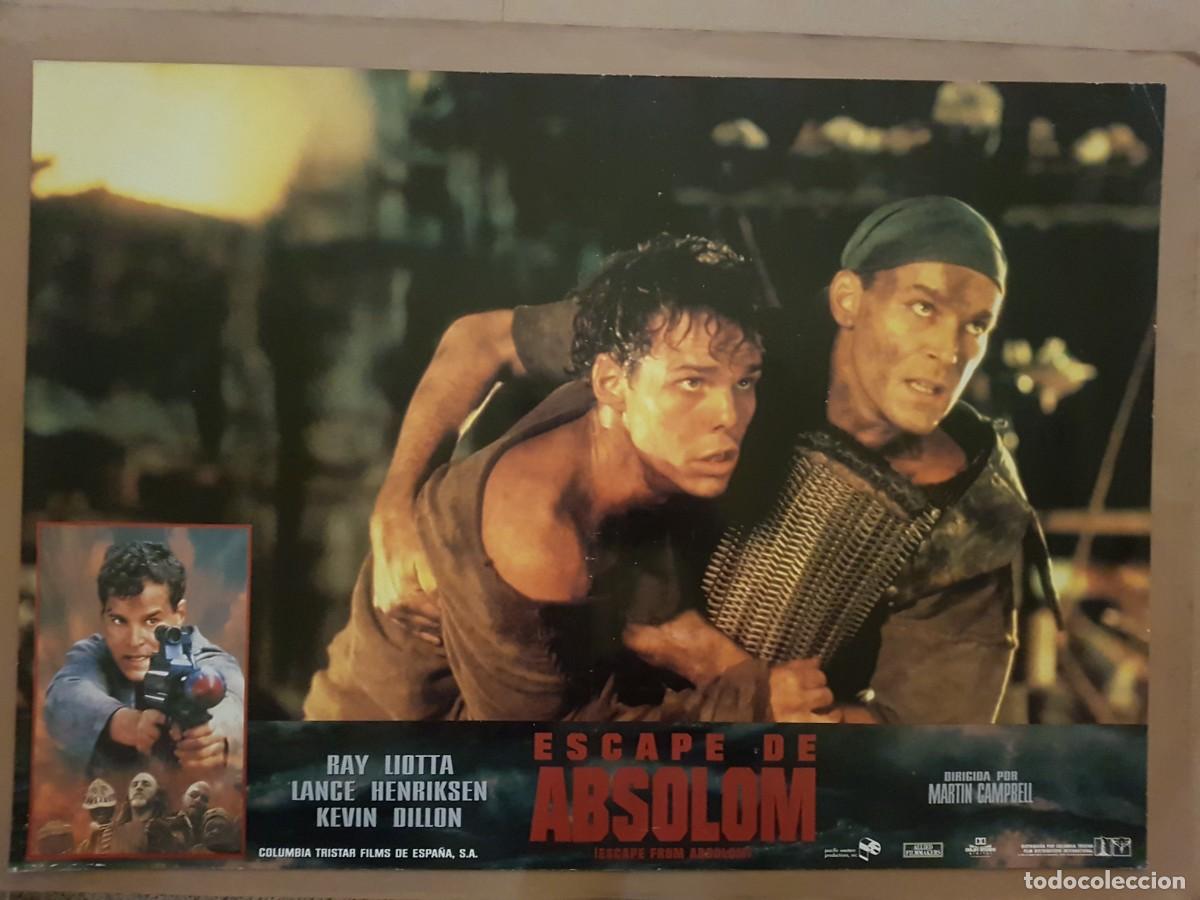 Cine: 1 FOTOCROMO GRANDE - ESCAPE DE ABSOLOM -3 64CM45CM M&Iacute;NIMA COMPRA 5&euro;
