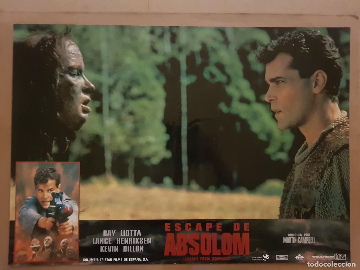 Cine: 1 FOTOCROMO GRANDE - ESCAPE DE ABSOLOM -4 64CMX45CM M&Iacute;NIMA COMPRA 5&euro;