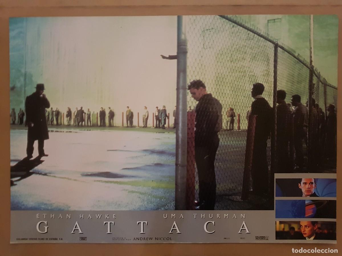 Cine: 1 FOTOCROMO GRANDE - GATTACA 64CMX45CM M&Iacute;NIMA COMPRA 5&euro;
