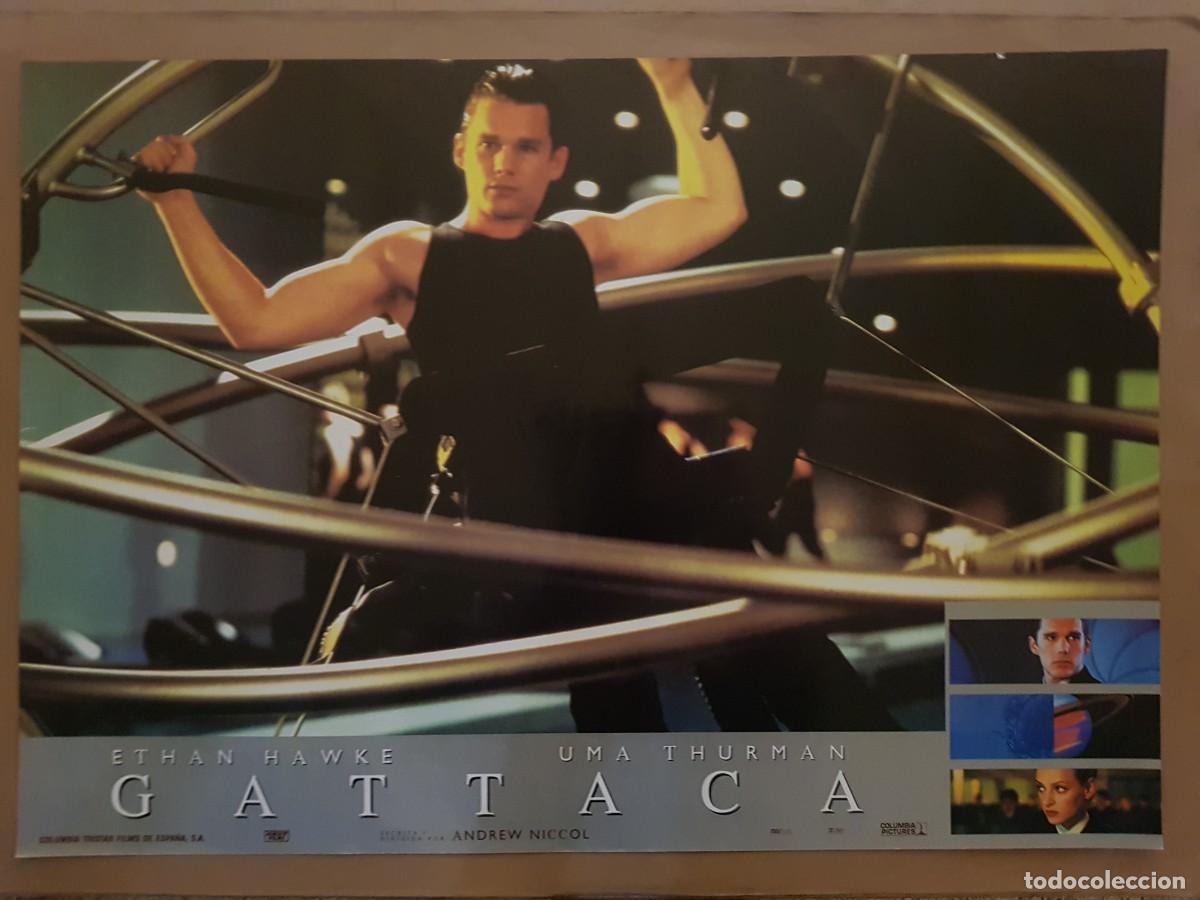 Cine: 1 FOTOCROMO GRANDE - GATTACA 64CMX45CM M&Iacute;NIMA COMPRA 5&euro;
