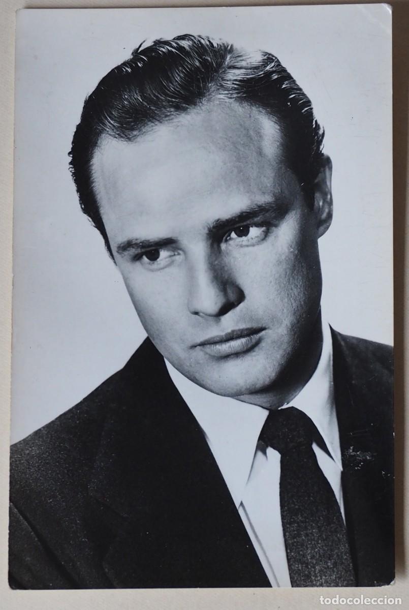 Cine: POSTAL DE MARLON BRANDO. N&ordm; 6319. ARCHIVO BERMEJO