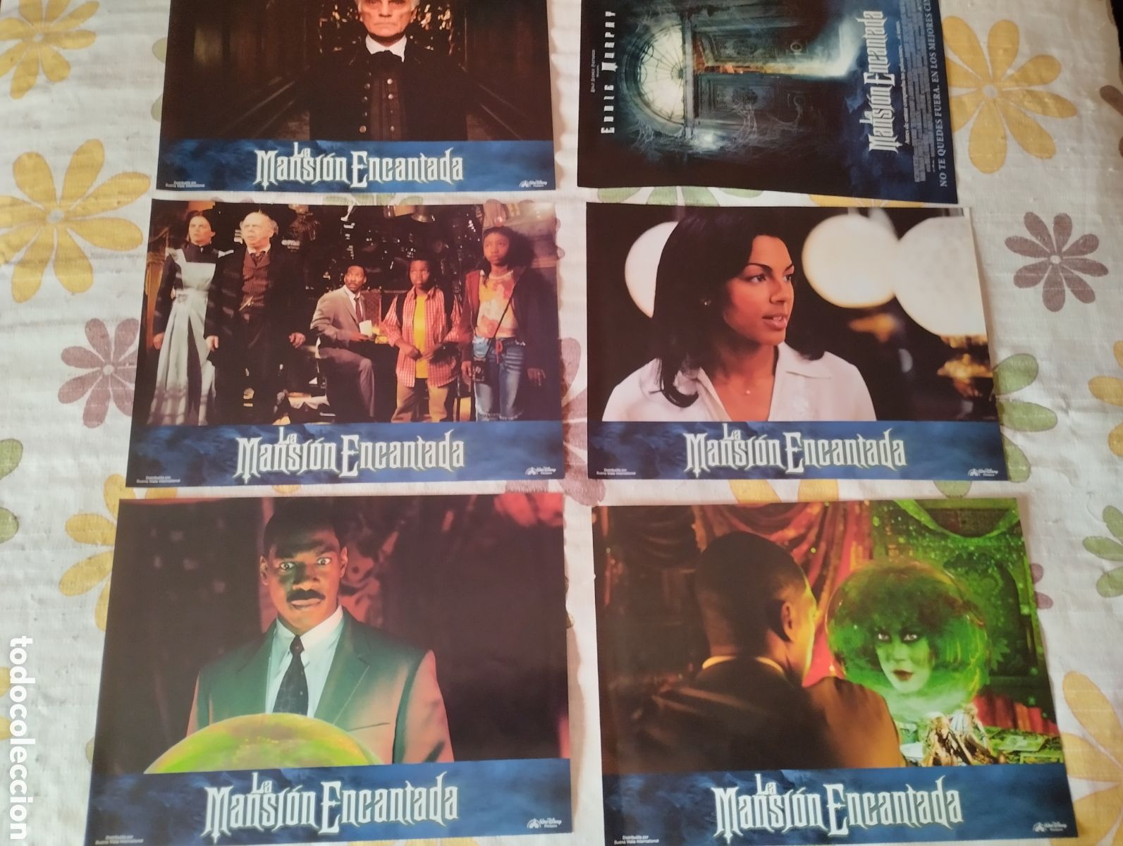 Cine: 12 FOTOCROMOS - LA MANSION RNCANTADA - SET COMPLETO - EDDIE MURPHY