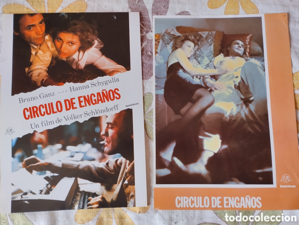 Cine: 12 FOTOCROMOS - CIRCULO DE ENGA&Ntilde;OS - SET COMPLETO