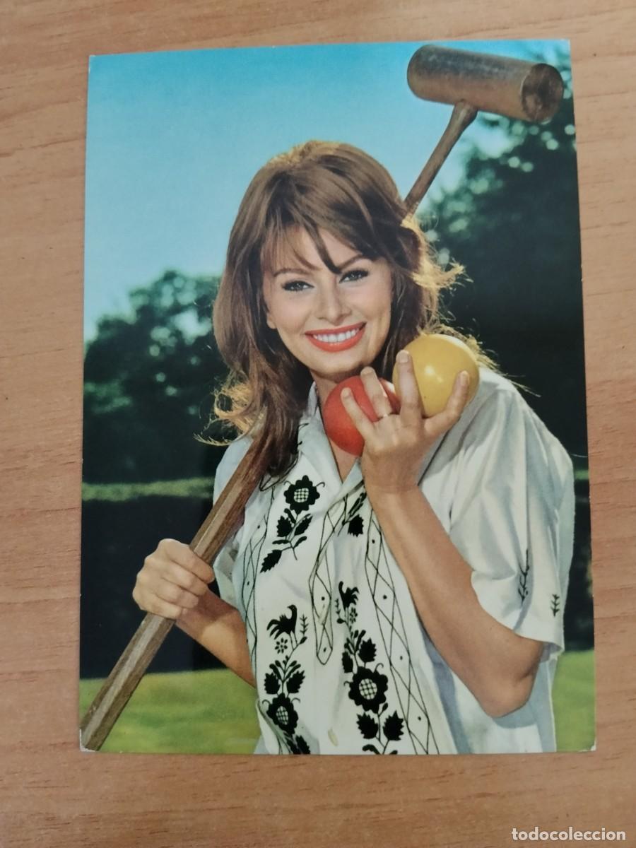 Cine: POSTAL DE ARTISTA-- SOPHIA LOREN