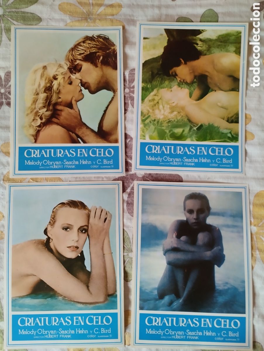 Cine: 12 FOTOCROMOS - CRIATURAS EN CELO - SET COMPLETO