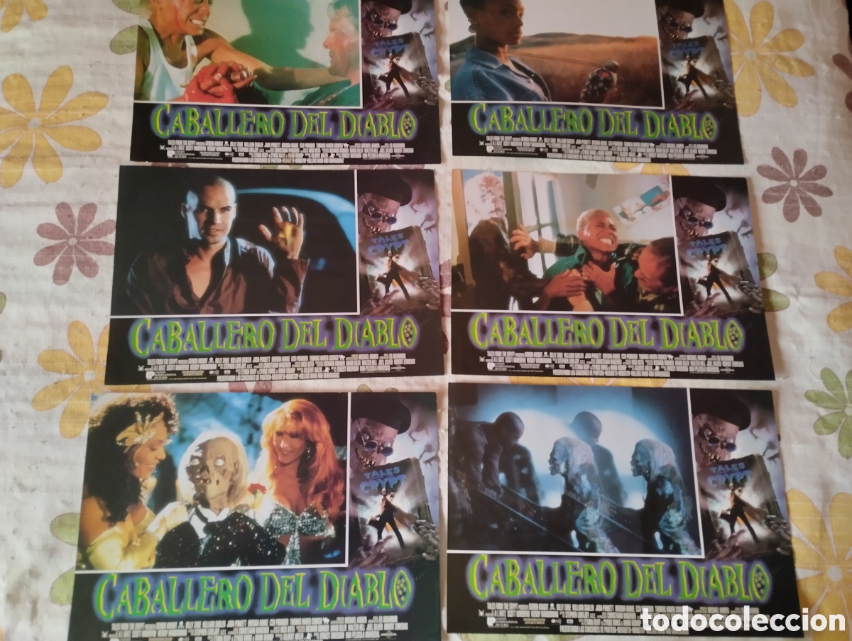 Cine: 12 FOTOCROMOS - EL CABALLERO DEL DIABLO - SET COMPLETO