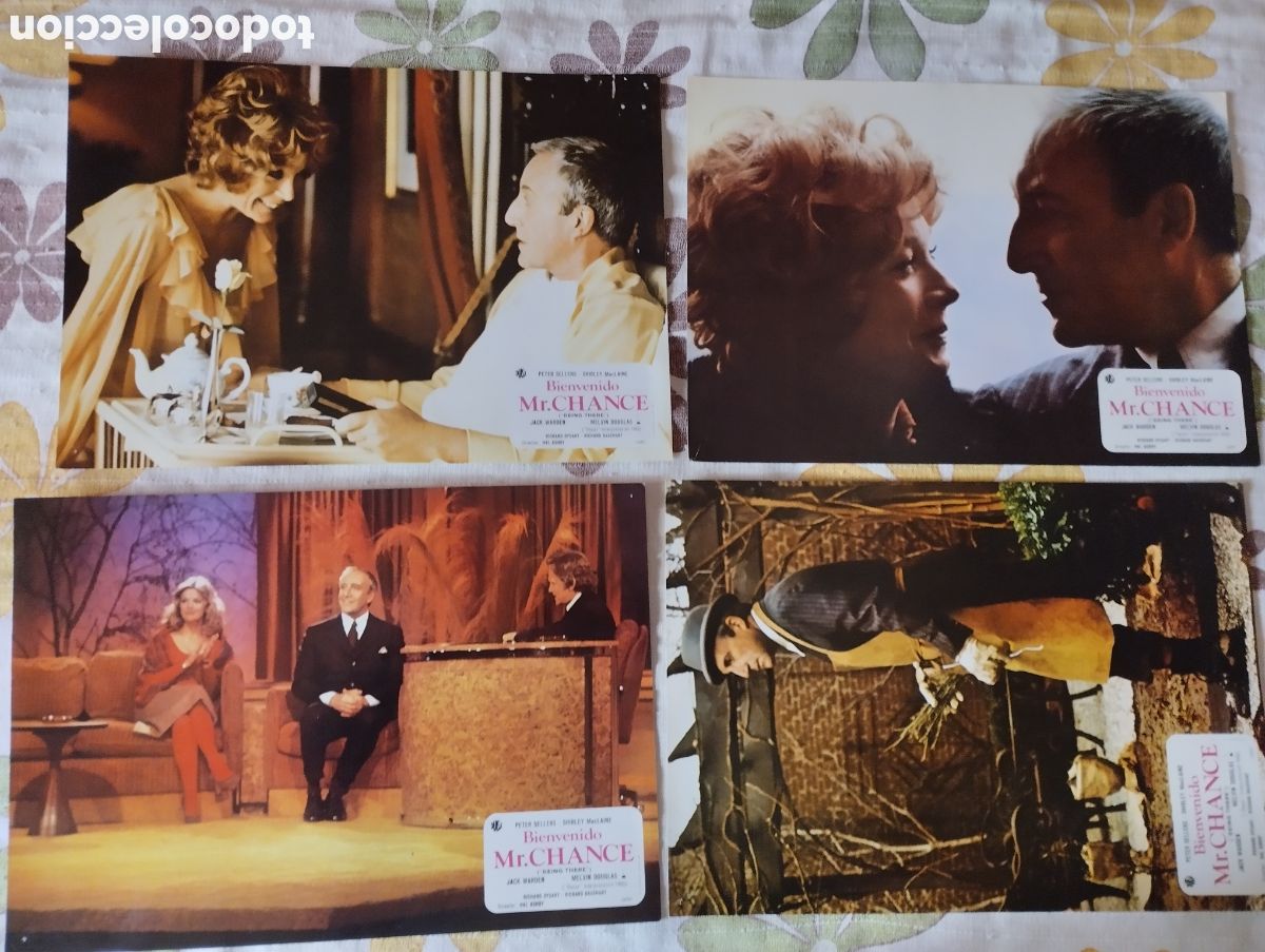 Cine: 12 FOTOCROMOS - BIENVENIDO MRS. CHANCE - SET COMPLETO - PETER SELLER