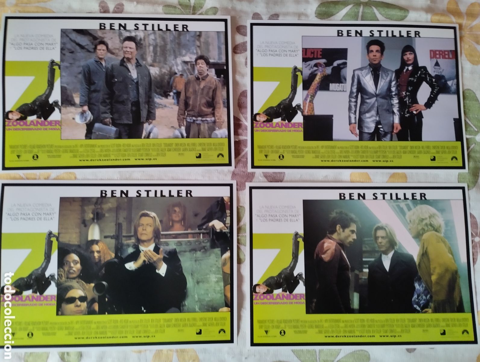 Cine: 12 FOTOCROMOS - ZOOLANDER - SET COMPLETO