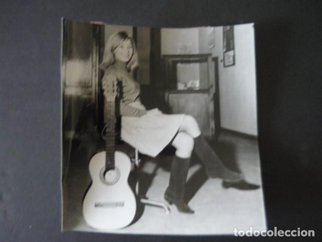 Cin&eacute;ma: MONICA ACTRIZ Y CANTANTE ANTIGUA FOTOGRAFIA ORIGINAL 18 X 19 CM