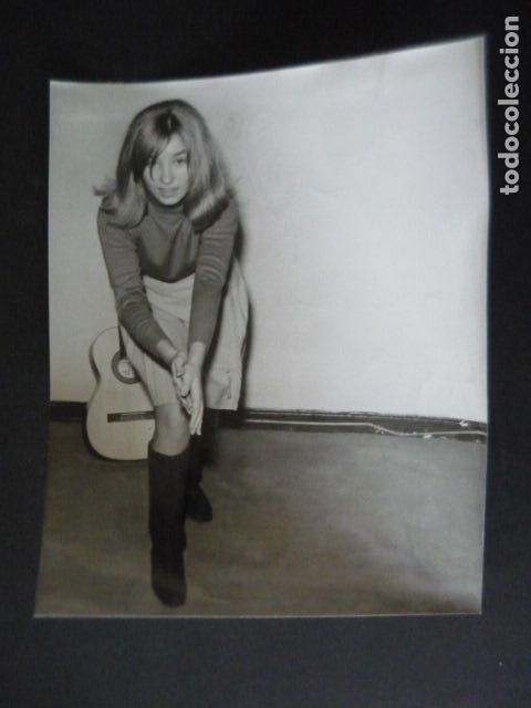 Cin&eacute;ma: MONICA ACTRIZ Y CANTANTE ANTIGUA FOTOGRAFIA ORIGINAL 18 X 24 CM