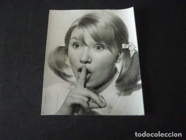 Cin&eacute;ma: MONICA ACTRIZ Y CANTANTE ANTIGUA FOTOGRAFIA ORIGINAL 10,5 X 13 CM