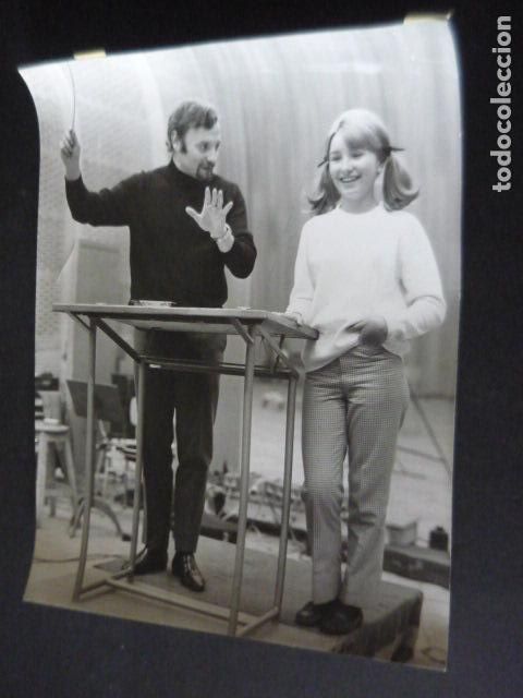 Kino: MONICA ACTRIZ Y CANTANTE ANTIGUA FOTOGRAFIA ORIGINAL 18 X 24 CM