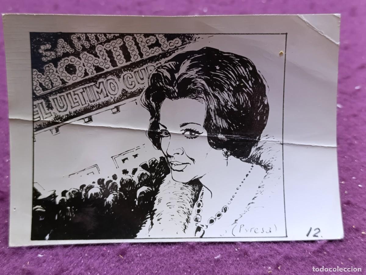 Cinema: Sara Montiel, antigua Fotograf&iacute;a de un boceto original para un cartel