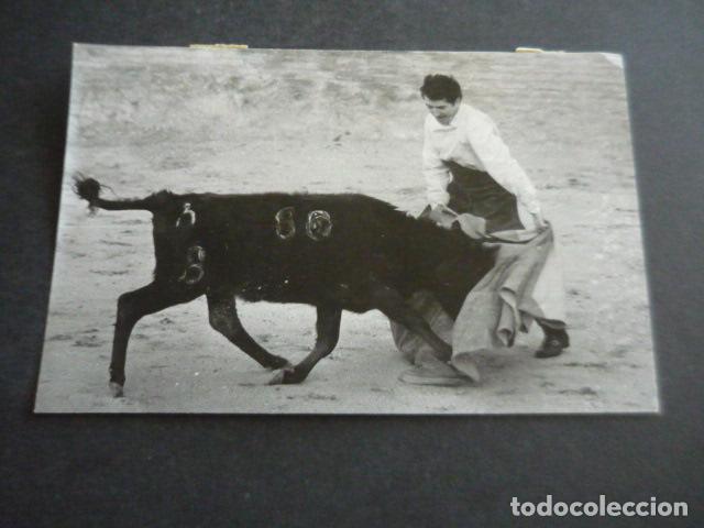 Kino: DANIEL GELIN ACTOR TOREANDO EN SEVILLA ANTIGUA FOTOGRAFIA ORIGINAL 12 X 18 CM
