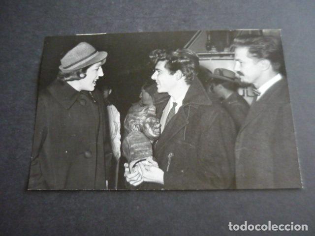Cinema: ANTONIO SALCEDO Y MARY SANTPERE ACTORES ANTIGUA FOTOGRAFIA ORIGINAL 12 X 18 CM