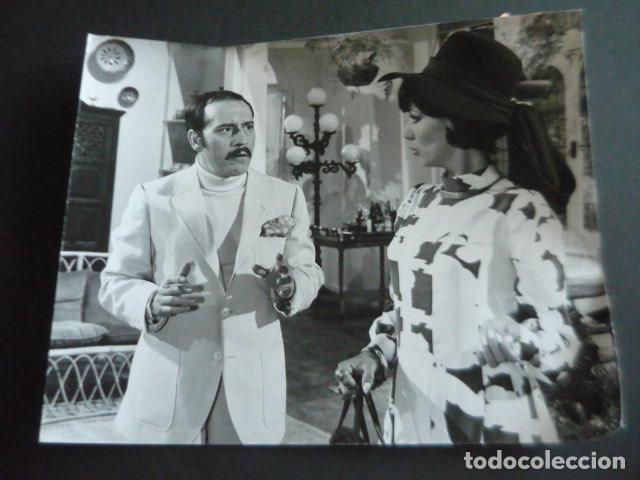 Kino: JOSE LUIS LOPEZ VAZQUEZ Y CONCHITA VELASCO ACTORES FOTOGRAFIA ORIGINAL 25 X 20 CM