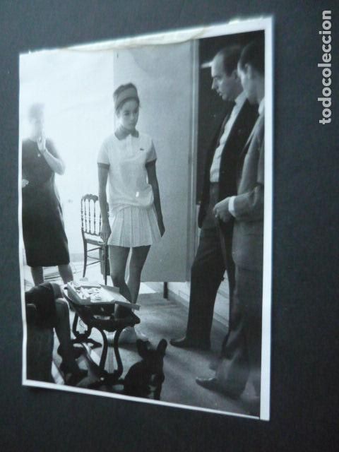 Kino: GERALDINE CHAPLIN ACTRIZ ANTIGUA FOTOGRAFIA ORIGINAL 24 X 18 CM