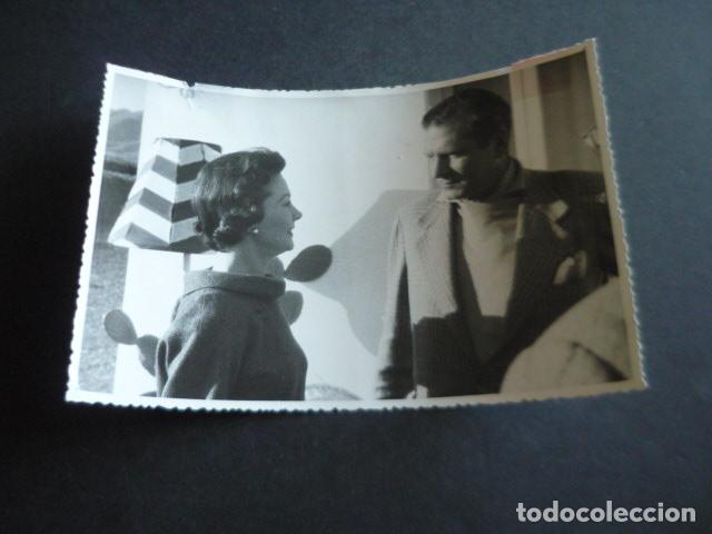 Cinema: LAURENCE OLIVIER Y VIVIEN LEIGH ACTORES EN TORREMOLINOS ANTIGUA FOTOGRAFIA ORIGINAL 12 X 18 CM