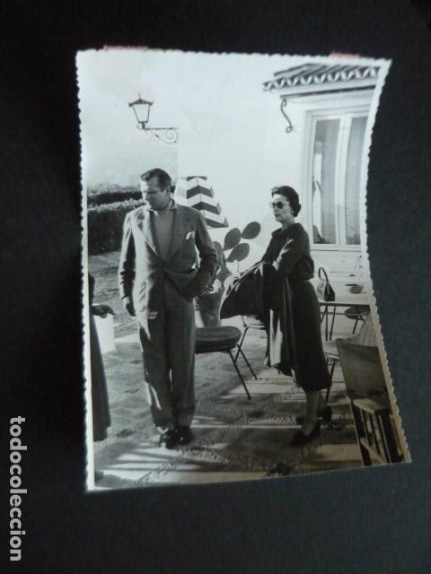 Cinema: LAURENCE OLIVIER ACTOR EN TORREMOLINOS MALAGA Y VIVIEN LEIGH ANTIGUA FOTOGRAFIA ORIGINAL 12 X 18 CM