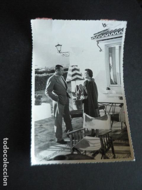 Cinema: LAURENCE OLIVIER ACTOR EN TORREMOLINOS MALAGA Y VIVIEN LEIGH ANTIGUA FOTOGRAFIA ORIGINAL 12 X 18 CM
