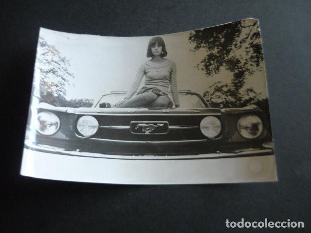 Cinema: CHANTAL GOYA ACTRIZ ANTIGUA FOTOGRAFIA ORIGINAL 18 X 12 CM