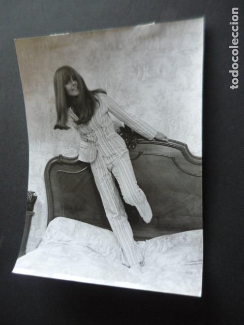 Kino: CHANTAL GOYA ACTRIZ ANTIGUA FOTOGRAFIA ORIGINAL 18 X 24 CM