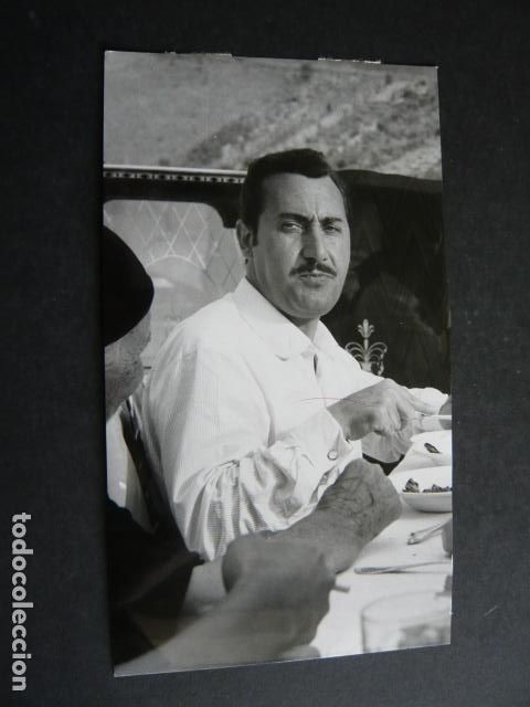 Cinema: ALBERTO SORDI ACTOR EN BARCELONA ANTIGUA FOTOGRAFIA ORIGINAL 18 X 10.5 CM