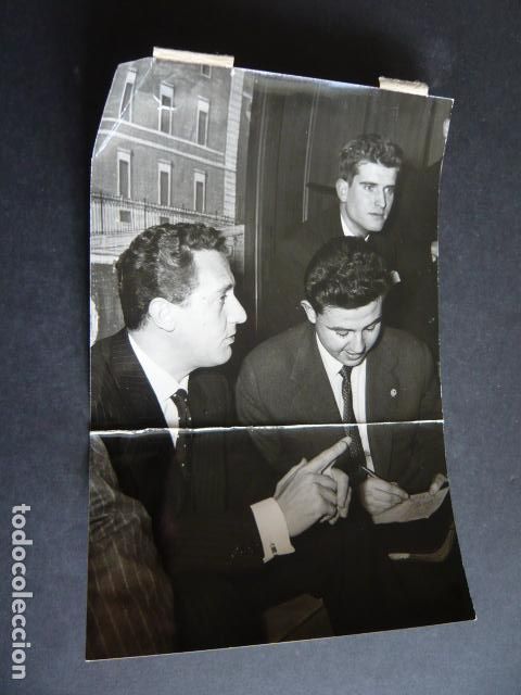 Kino: ALBERTO SORDI ACTOR EN BARCELONA ANTIGUA FOTOGRAFIA ORIGINAL 12 X 18 CM