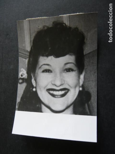 Cinema: EMPERATRIZ CARVAJAL ACTRIZ ANTIGUA FOTOGRAFIA ORIGINAL 7,5 X 11 CM