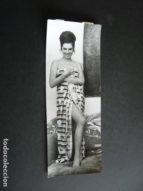 Kino: OMERETTA COLLI ACTRIZ ANTIGUA FOTOGRAFIA ORIGINAL 8,5 X 24 CM
