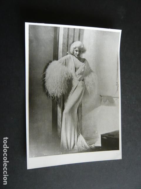 Kino: JEAN HARLOW ACTRIZ ANTIGUA FOTOGRAFIA ORIGINAL 13 X 18 CM