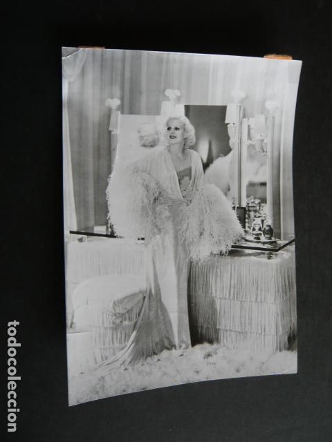 Kino: JEAN HARLOW ACTRIZ ANTIGUA FOTOGRAFIA ORIGINAL 13 X 18 CM