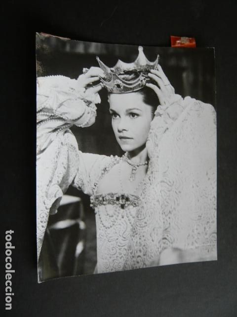 Kino: GENEVIEVE BUJOLD ACTRIZ ANTIGUA FOTOGRAFIA ORIGINAL 18 X 15 CM
