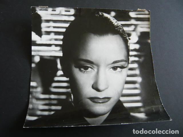 Cinema: MARIA CASARES ACTRIZ ANTIGUA FOTOGRAFIA ORIGINAL 20 X 20 CM