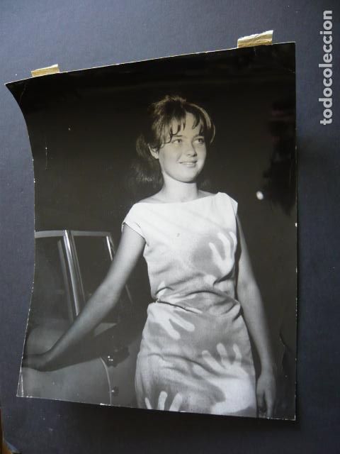 Cinema: KARIN BLOCK ACTRIZ ANTIGUA FOTOGRAFIA ORIGINAL 20,5 X 25 CM
