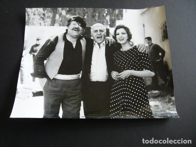 Cin&eacute;ma: MARIA PIA CONTE ACTRIZ CON FERNANDO SANCHO ANTIGUA FOTOGRAFIA ORIGINAL 20 X 26 CM