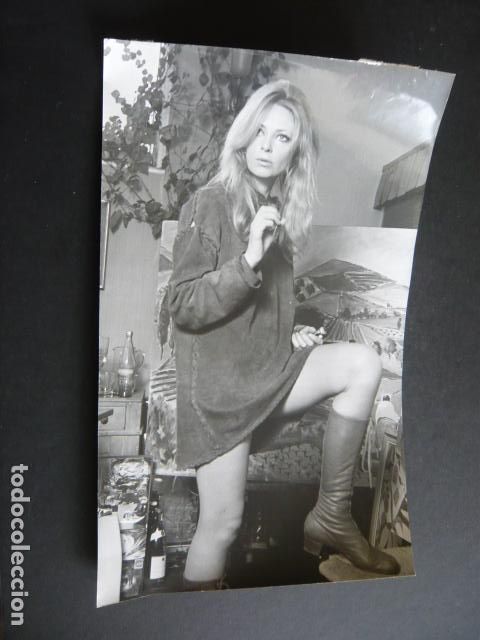 Kino: JULIET HARMER ACTRIZ ANTIGUA FOTOGRAFIA ORIGINAL 17 X 28 CM