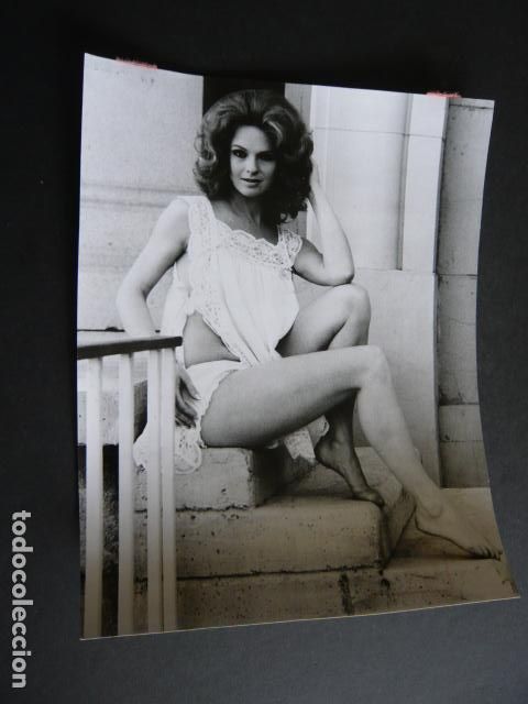 Kino: ANGELA TOMPKINS ACTRIZ ANTIGUA FOTOGRAFIA ORIGINAL 18 X 22 CM