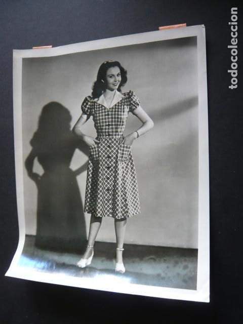 Cin&eacute;ma: HAZEL COURT ACTRIZ ANTIGUA FOTOGRAFIA ORIGINAL 20 X 26 CM