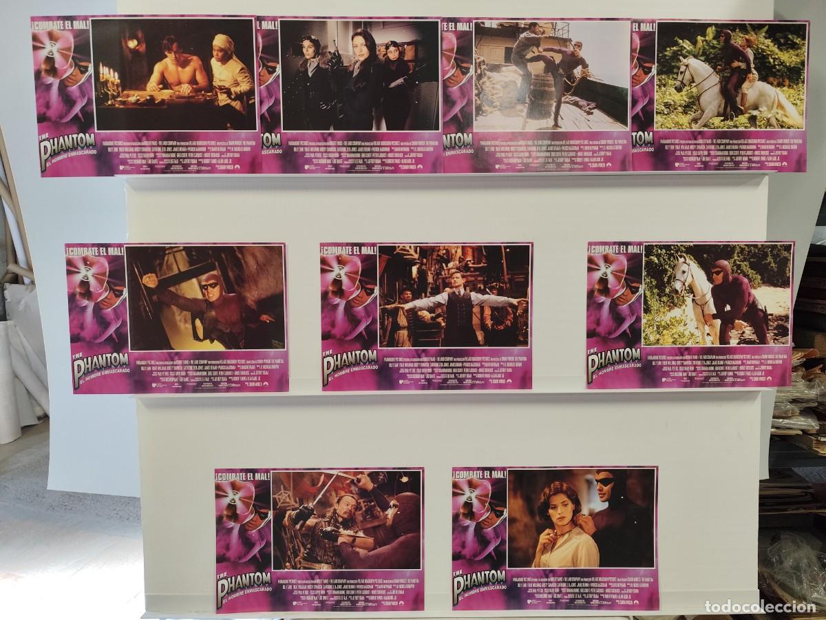 Cine: The Phantom (El hombre enmascarado), Billy Zane Kristy Swanson, Catherine Zeta-Jones 9 FOTOCROMOS