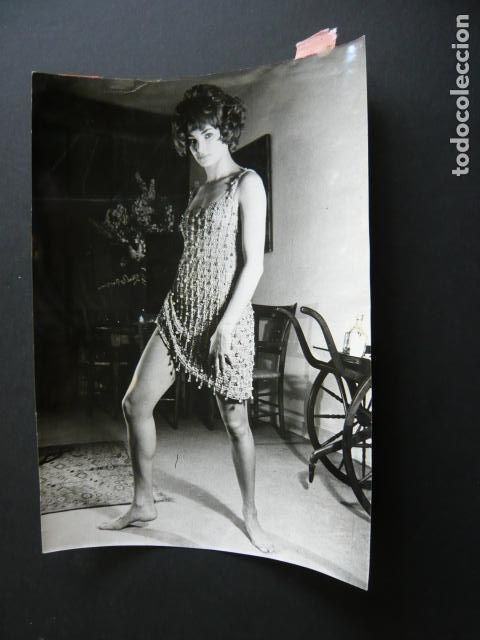 Cinema: IRIS FRANK ACTRIZ ANTIGUA FOTOGRAFIA ORIGINAL 18 X 24 CM